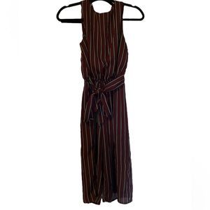 One Clothing Striped Sleeveless Jumpsuit